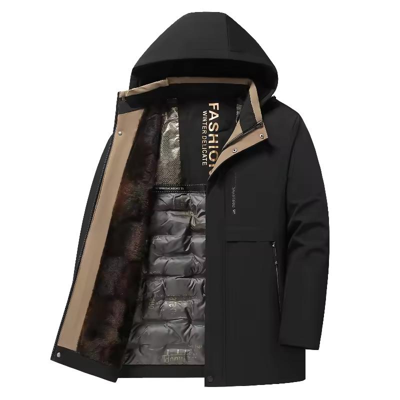 Winter Outdoor Freizeit Angeln Winddicht Warm Parker Baumwolljacke für Herren Bequeme Vielseitige Wattierte Jacke