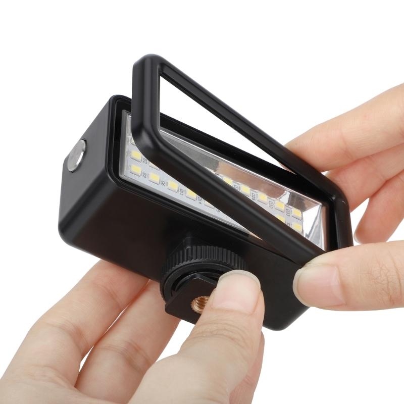 40M IPX8 Underwater LED High Power Flash Light For SLR Cameras Fill Lamp Diving Video Lights Mount