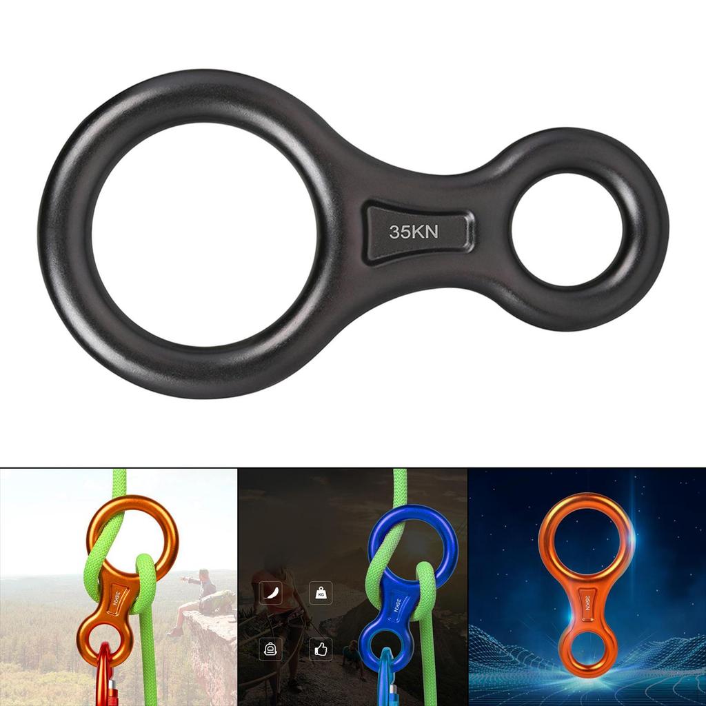 Descender Rappelling Gear Belaying Rock Climbing High Strength