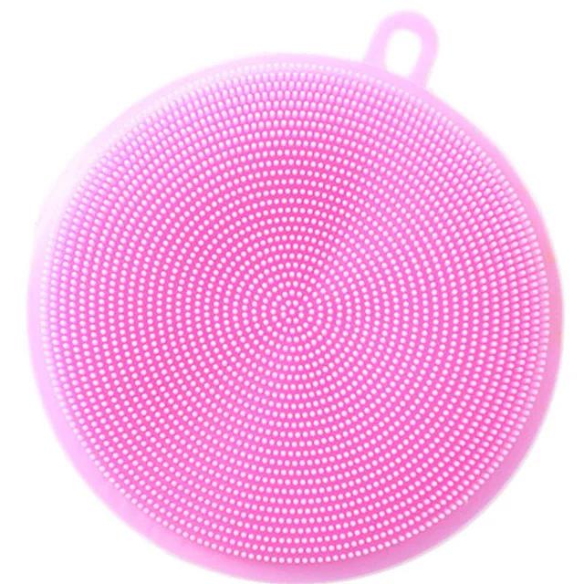 Silicone Sponge Dish cleaning brushes, home kitchen gadgets,for Kitchen Dish Dishes Fruits Vegetables Washing and Cleaning