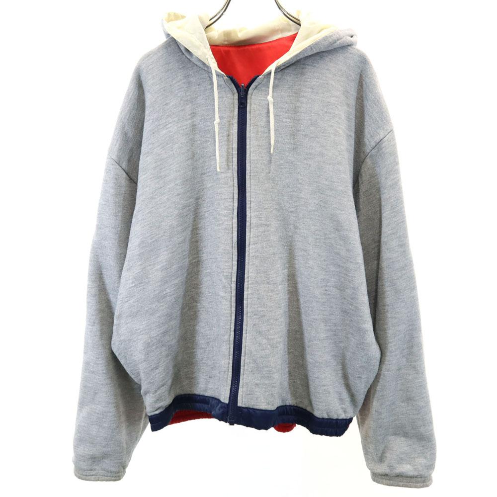 STARTER Old Long sleeve reversible Parker L Navy x gray Men's Used