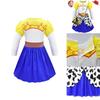 Adorable Toy Story Character Tsui Long Sleeve Dress For Girls Cosplay Parties