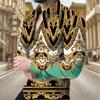 Men's Fashion Flame 3D Print Long Sleeve Shirts Turn Down Collar Button Up Party Streetwear Camisa Masculina Casual Blouse