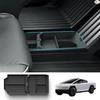 Floor Console Organizer for 2024 Lower Center Console Tray TPE Cybertruck Floor