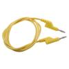 5Pieces Banana to Lead , 4mm Stackable Plug Silicone Test Cable for Multimeter,