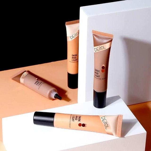 DEROL - Dark And Light Foundation Mixer - 2 Colors #02 - 15g