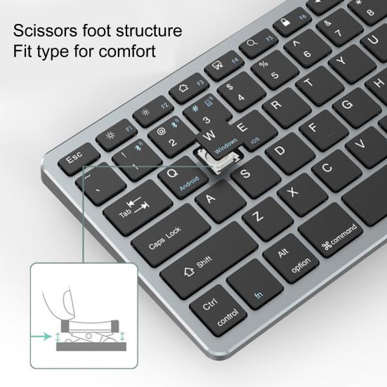 Stoßfeste PC-Tastatur. Ergonomisches, sensibles Tippen