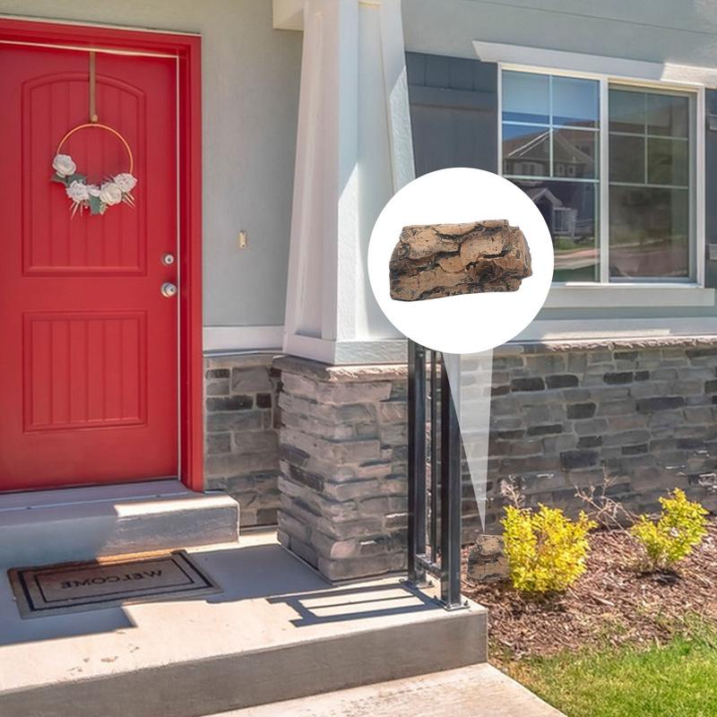 

Outdoor Key Hider Fake Wood Key Holder Safe Storage Lock Box Garden Ornament Unique Gadgets Outdoor Decor For Lawn And Yard CHINA