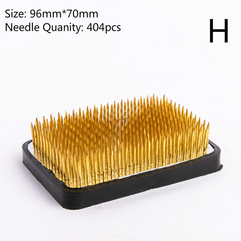 Multi-sizes Florist Floral Arrangement Copper Pin Frog Prong Brass Needle Fixed Tools Japanese Ikebana Kenzan Garden Bonsai Base
