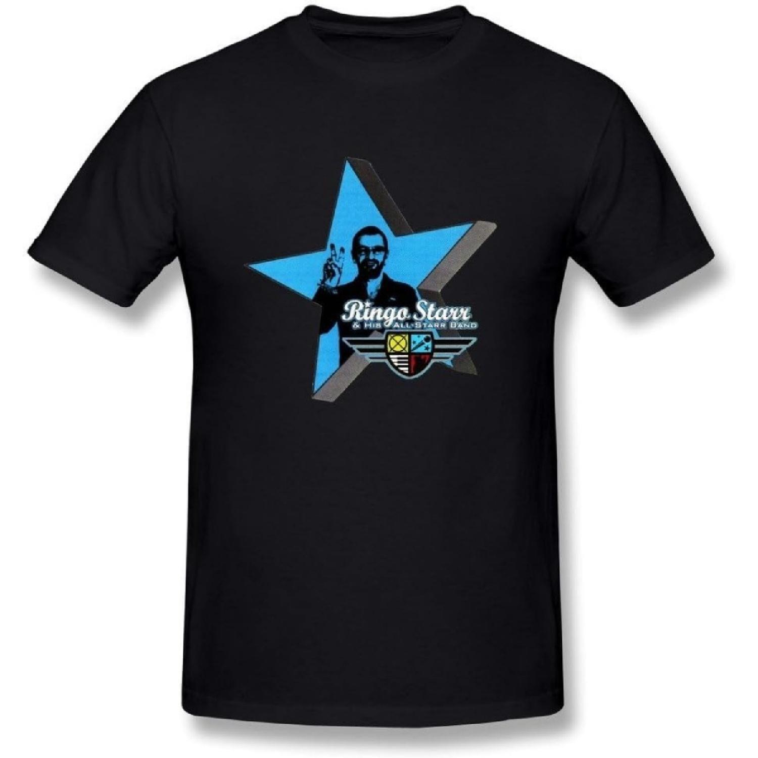 

Hsuail Men s Ringo Starr And His All Starr Band T-Shirt XXXXXL різнокольоровий