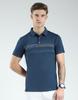 Men's Slim Fit Striped Polo Half Sleeve T-Shirt