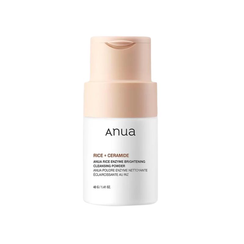 Anua Rice Enzyme Brightening Cleansing Powder 40g – Gentle Exfoliating Enzyme Cleanser for Radiant & Smooth Skin