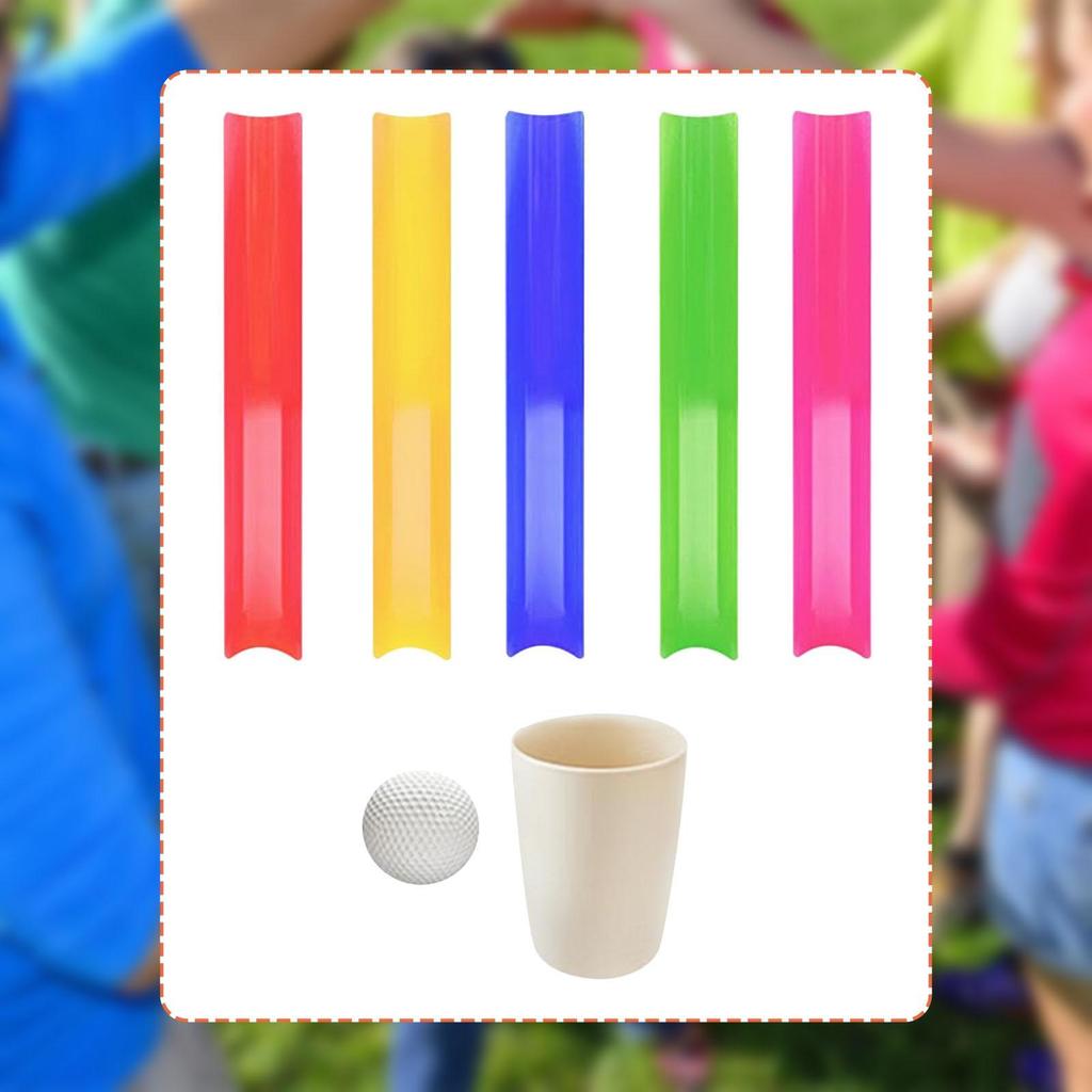 5 Group Conduct Games, Cooperation Outdoor Obstacle Course, PVC Material with Ball And