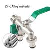 A60zalloy Garden Faucet Dual Control Water Discharge Replacement Adapter Double Nipple Faucet With Handle Easy Turn On/Offmay