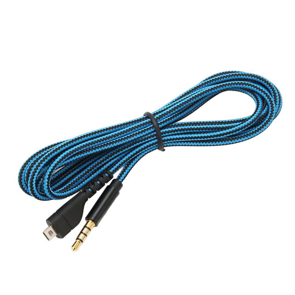 Headphone Sound Cable Wearproof Oxygen Free Copper Replacement Headphone Sound Cable for Steelseries Arctis 3 5 7 Pro
