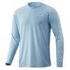 Camisa de Pesca para Hombre de Secado Rápido con Protección UV, Manga Larga, Transpirable, Rendimiento al Aire Libre, Top de Verano