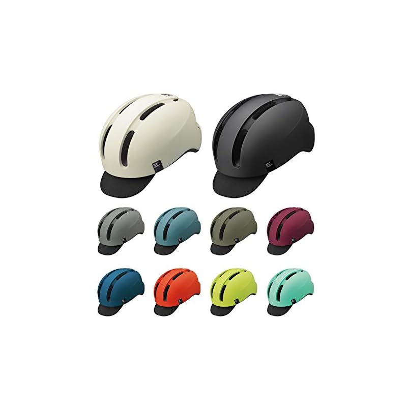 KABUTO Bicycle Helmet Canvas Urban M/L (57-59cm) Matte Gray JCF Recommended
