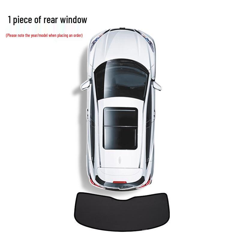 New Xiaopeng P7/P7i Sunshade: Opaque Curtain for Camping Privacy, Side Window Sun Protection, and Heat Insulation.