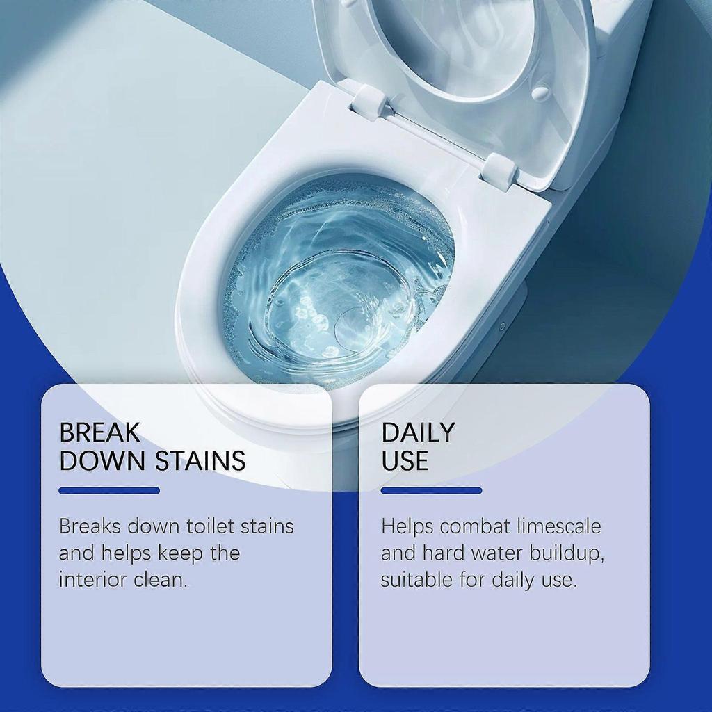 Toilet Cleaner, Everyday Household Bathroom Toilet Cleaner, Stain Remover, Yellow Stain Remover, Toilet Maintenance Agent.
