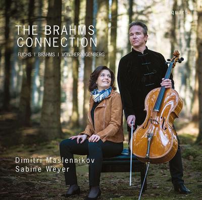 CD DIMITRI MASLENNIKOV, SABINE WEYER, - Brahms Connection QTZ2151 Niet Japan Klassiek Gebruikt