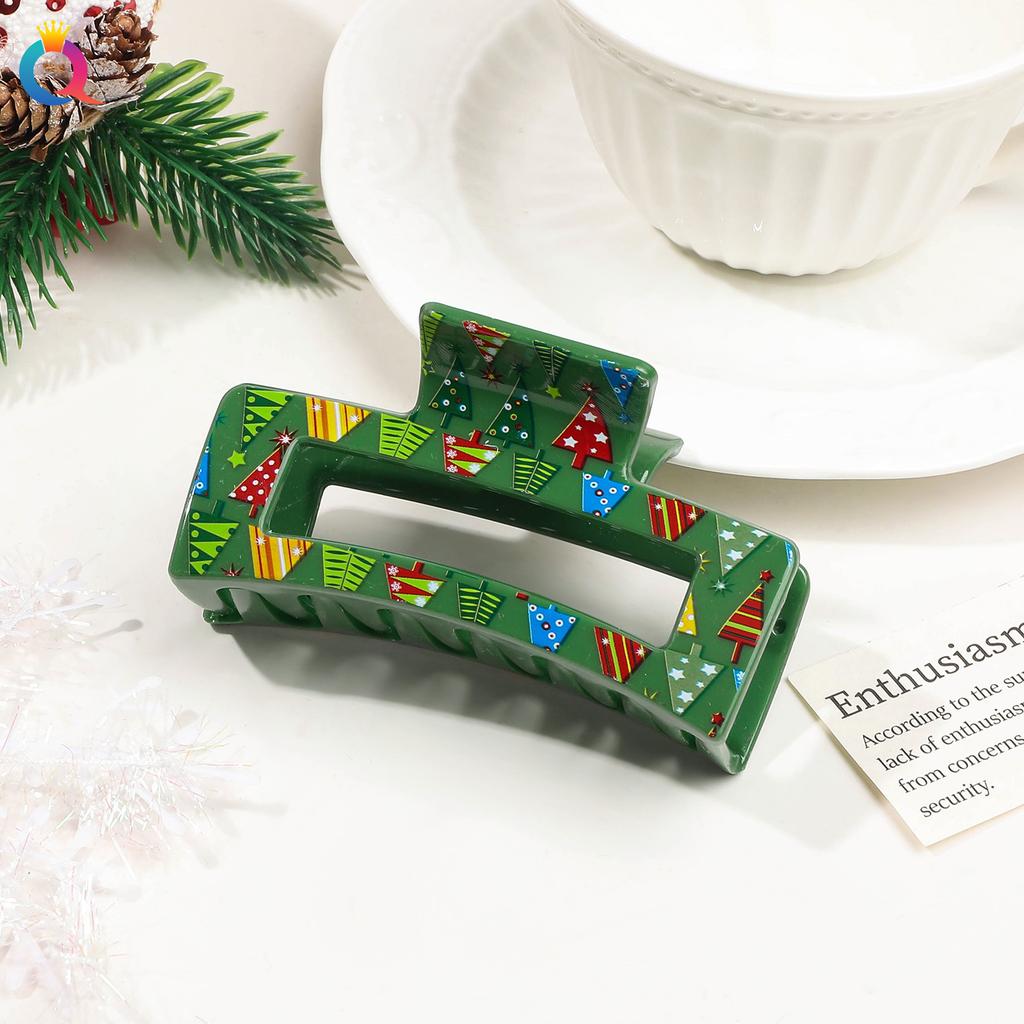 Weihnachts Haarnadel Dame Niedlich Süßer Druck Haarnadel Greifklemme Haarklammer Haaraccessoires