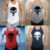 Trendy Loose Fit Muscle Training Vest For Men Casual Polyester Sleeveless Shirt