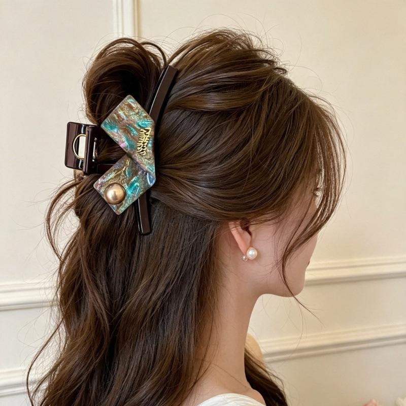 Large Hair Claws For Women Big Hair Clip Adults Hair Accessories Shark Claws For Ponytail Bun Daily Hairstyle