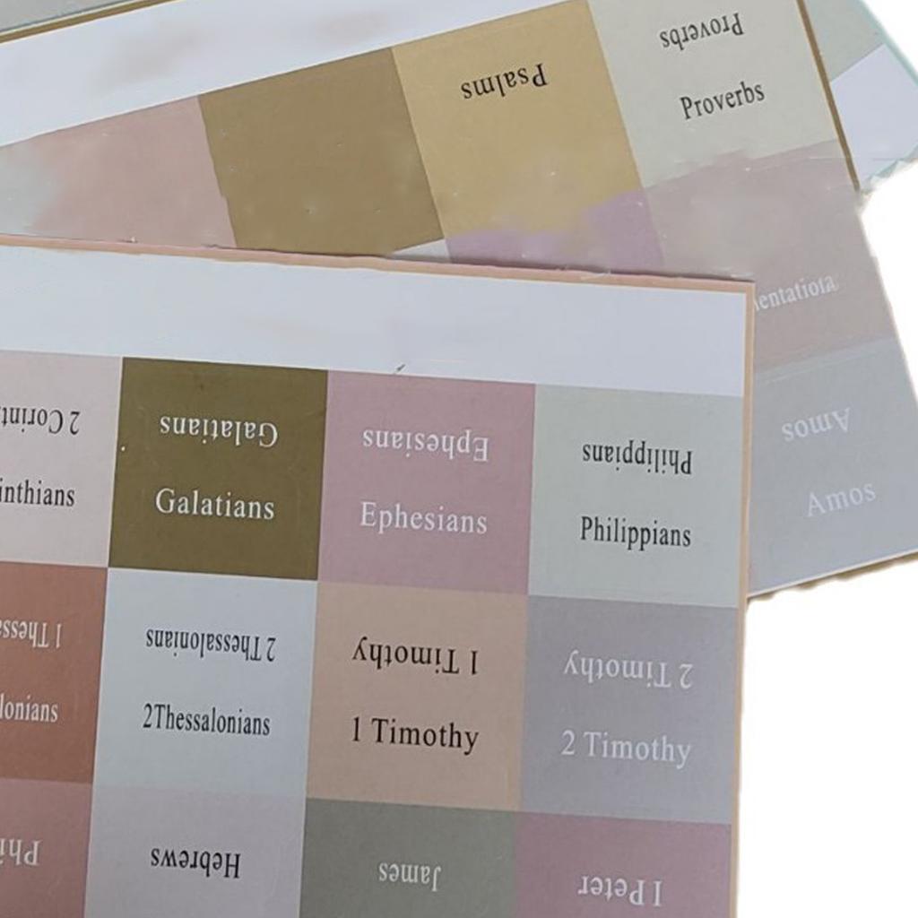 Bible Tabs Clear Large Print Odolné proti roztržení Samolepící Bible Index Tabs Stickers Bible Bo