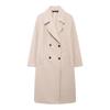 European and American Style, New Women's Clothing, Fashionable, Versatile, Cross-border Solid Color Soft Loose Coat Coat