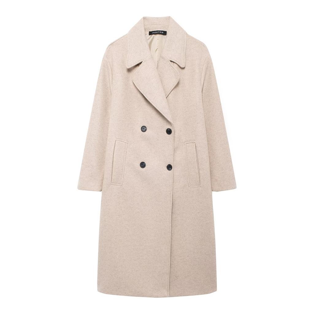 Autumn Women's Fashion Solid Color Soft Loose Coat Jacket