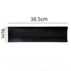 El Creative Ceramic Plate Japanese Cuisine Rectangular Phnom Penh Plate Sushi Plate El Restaurant Pure Black  Pot Dish