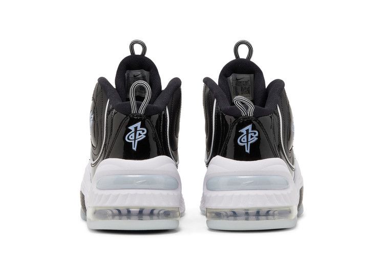 Nike Air Penny 2 Black Patent Football Grey