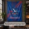 Wall Tapestry Crystal Palace Print Custom Name Text Wall Hanging Home Decor