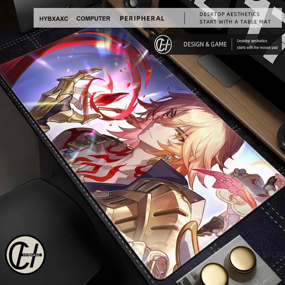 Mouse Pad Honkai Star Rail Gamer Keyboard Pad Laptop Cool Anime Mydei HD Print Desktop Mouse Mat PC Gaming Accessories Mousepad