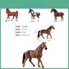 Realistic Pvc Wild Horse Model Collection Featuring Majestic Breeds For Home Decor