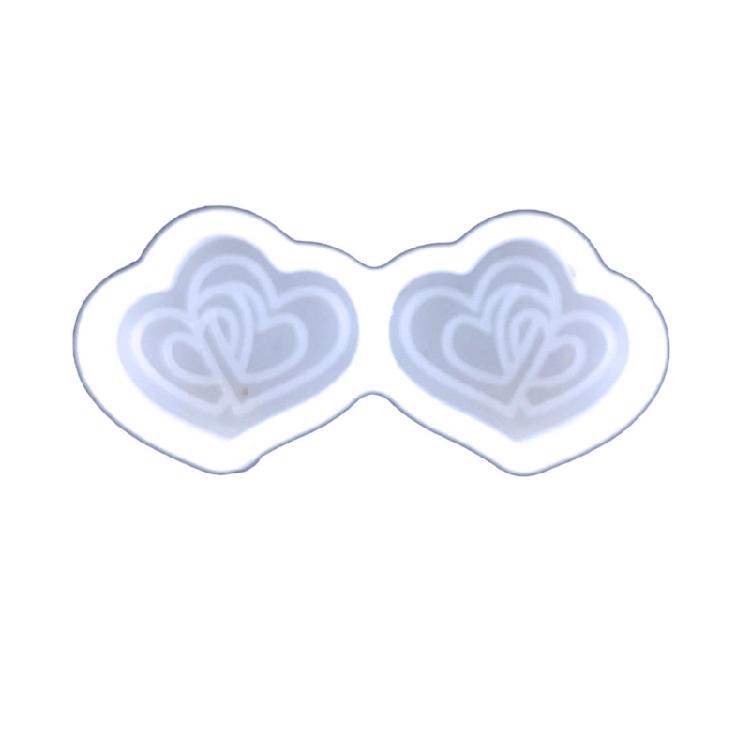 

Multipurpose Creativity Jewelry Making with Stylish Heart Earring Mould Home Accessory Portable for Enthusiasts