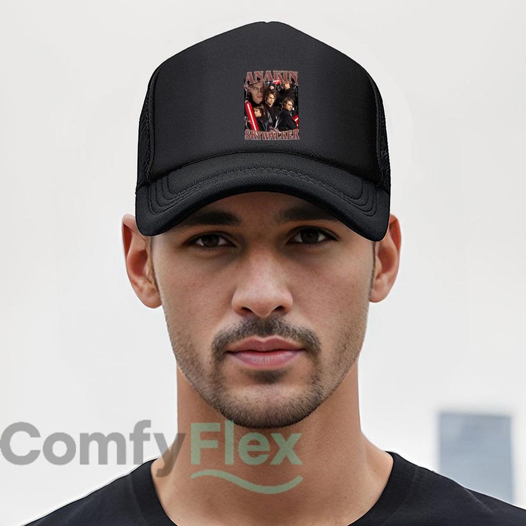 Anakin Skywalker Saga Fashion Mesh Baseball Cap Breathable Casual Hats Outdoor For Unisex's And Women's