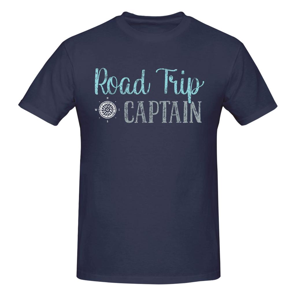 1 Piece Captain Funny 100 Cotton Tshirt Road Trip Tops Tees For Unisex