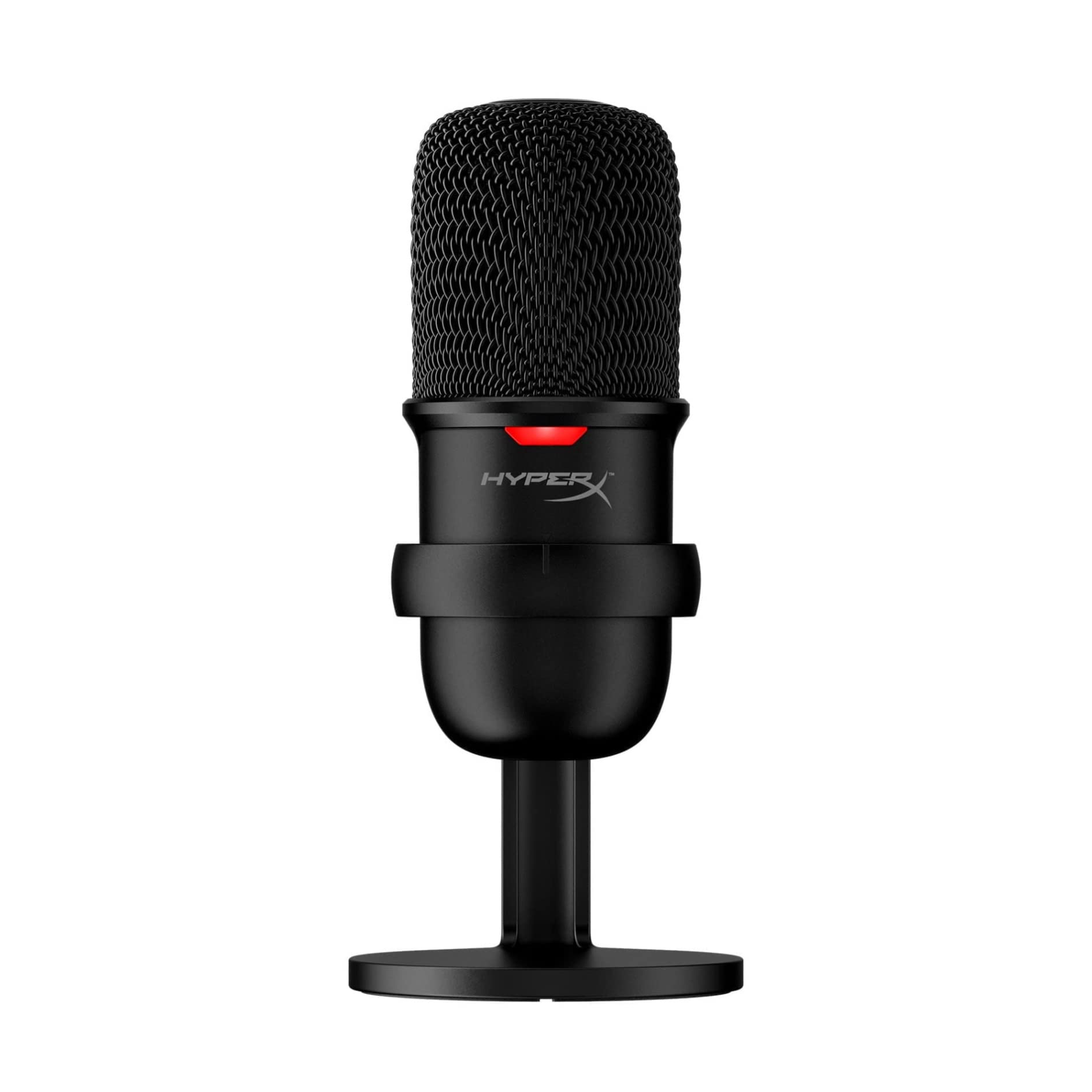 

HyperX SoloCast USB окремий мікрофон для PS5, придатний для використання. Гарантія виробника 2 роки. Телеробота/стримери/творці контенту/геймери/ПК, PS4, чорний
