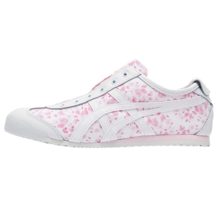 ONITSUKA TIGER Mexico 66 Slip Resistant Durable Low Top Sneakers Unisex Sneakers White Pink 1183b709-701