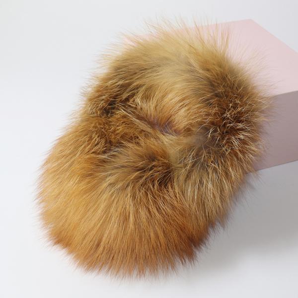 Real Fox Fur Earmuffs For Winter Women Warm Natural Raccoon Fur Earmuffs Girls Ear Warmer Genuine Fur Scarves Plush Ear Muff