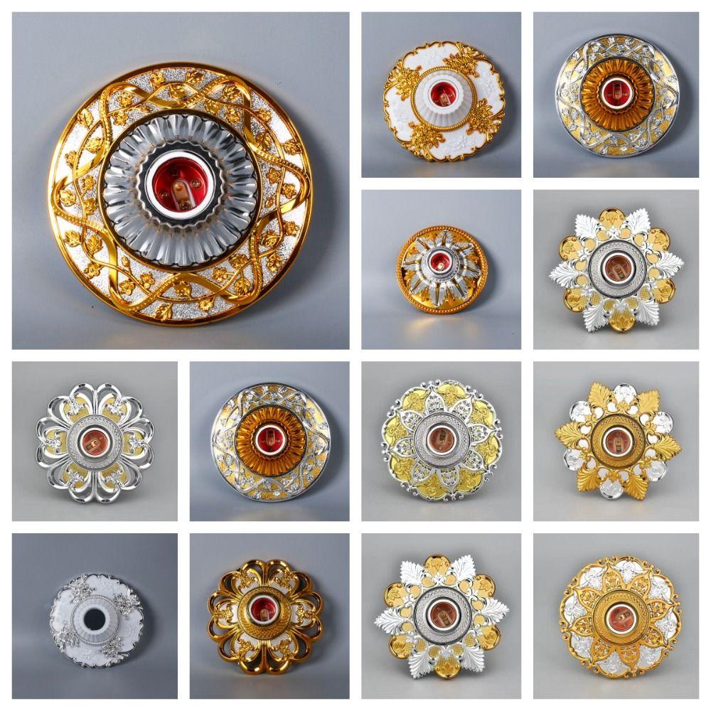 Golden Base E27 Lamp Socket Fixed Base Light Fixture Parts Stylish Holder Bulb Holder  Base Stand