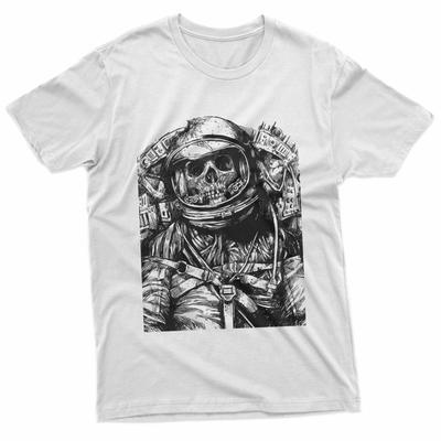 Dead Astronaut Space Skull Dark Cosmic Gothic T-Shirt
