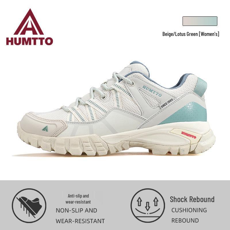 Wasserdichte, leichte Wanderschuhe für Damen - Rutschfest, Outdoor-Trekking- & Kletterschuhe für Frühling/Herbst