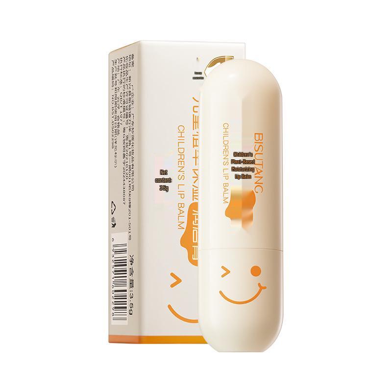 Bisu Tang Детский увлажняющий бальзам для губ на растительной основе - Нежная, увлажняющая формула против сухости для малышей