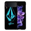 Volcom Logo Phone Case For Samsung Z Flip 6 7 5G Galaxy Z Flip 5 4 3 5G Cases Shockproof Hard Cover TPU