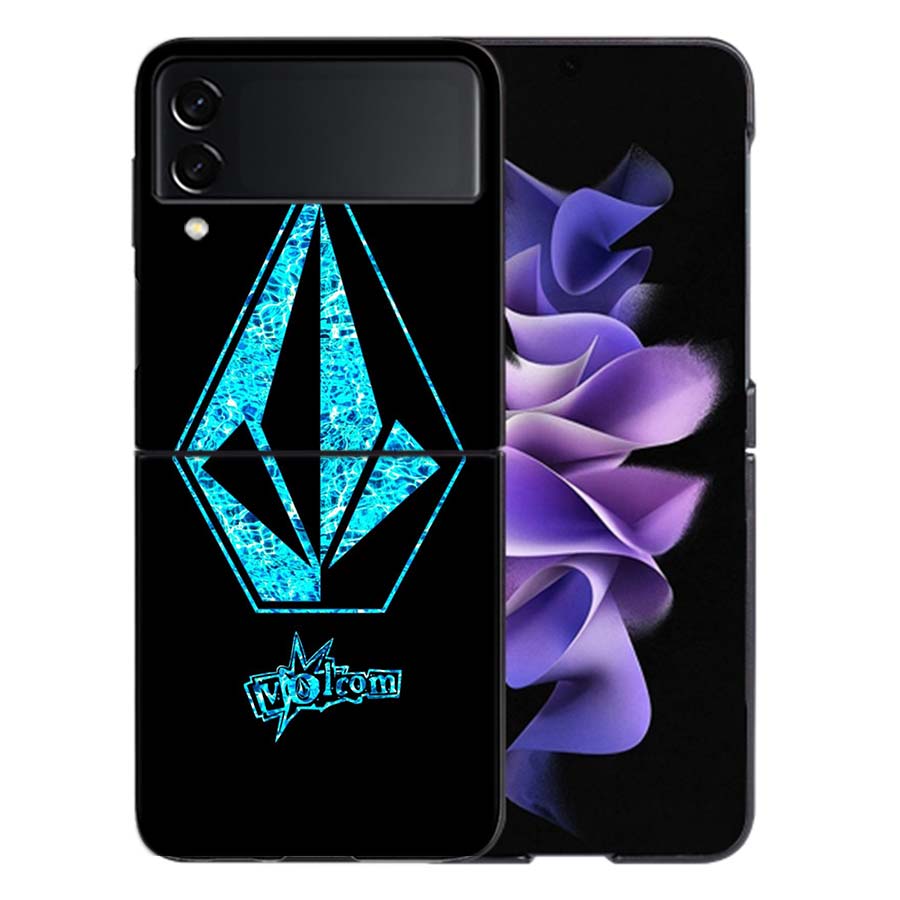 

Volcom Logo Phone Case For Samsung Z Flip 6 7 5G Galaxy Z Flip 5 4 3 5G Cases Shockproof Hard Cover TPU Samsung Z Flip 7 5G