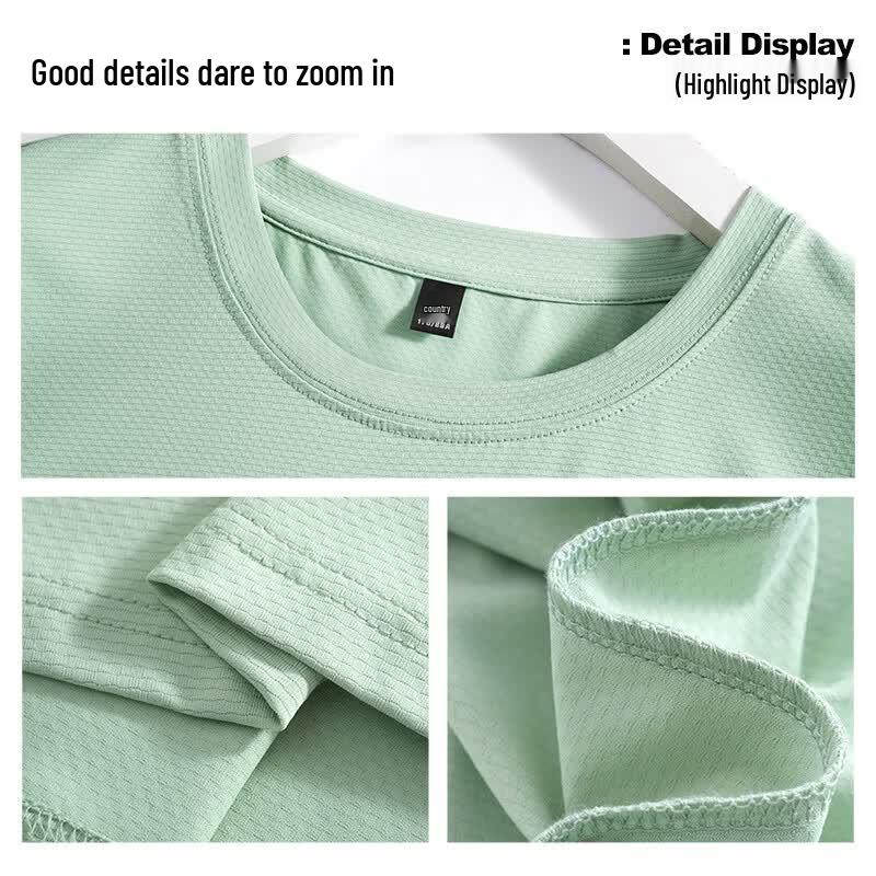 Jeanswest Men's Ice Silk UV Protection Casual T-Shirt