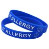 Peanut Allergy Warning Silicone Bracelet
