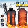 Women Mens Heated Vest Comfortable Usb Electric Jacket For Outdoor Winter Warmth